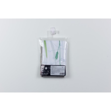 The bathroom curtains Prato, 180 x 200 cm, green color-7