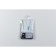 The bathroom curtains Prato, 180 x 200 cm, green color