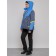 Ski jacket female winter, size 54, blue color