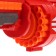 Blaster "Fiery", shoots with soft bullets, works on batteries
