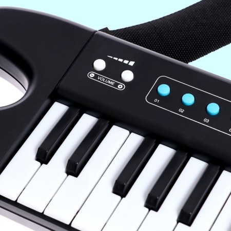 Children's "Electrician" synthesizer, sound effects, 37 keys-6
