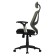 The chair of the operator Brabix Saturn ER-400, with a headrest, combined black/gray