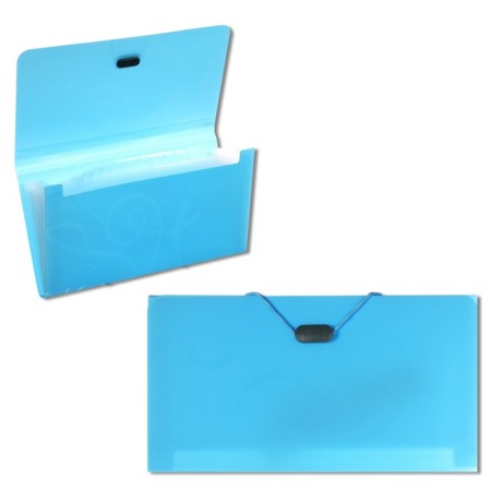 A65 elastic band, 12 departments, patterns, blue