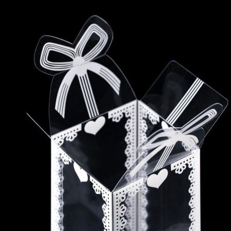 Folding box from PVC 6 x 6 x 10.5 cm-3
