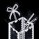 Folding box from PVC 6 x 6 x 10.5 cm