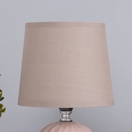 Pobeo desktop lamp 1x40W E14 brown 14x14x24cm-2