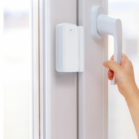 Smart door opening sensor Elektrostandard, 95x40x20 mm, white color-3