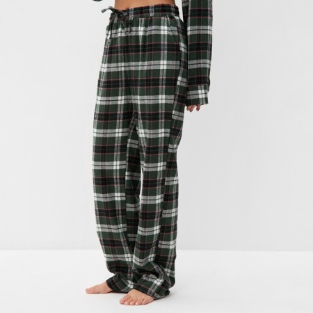 Female pajamas (shirt and trousers) KAFTAN size 40-42, green-5