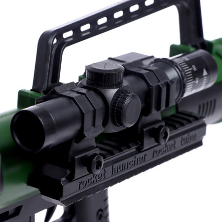 Bazuka "elite", light, sound, shoots soft shells, mixtures-4