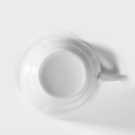 Tea porcelain cup "Tulip", 250 ml, D = 8.5 cm-3