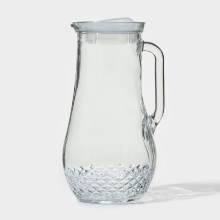Kuvshin "Krista", glass, 1200 ml, mix cover