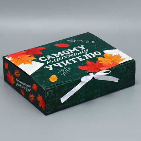 Gift box, packaging, “class teacher”, 31 x 24.5 x 8 cm-1