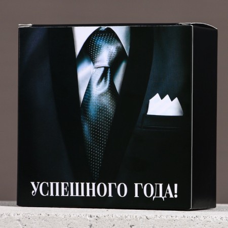 New Year. Gift set, shower gel 100 ml and body washcloth-6