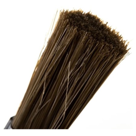Brush flat bison 4-01009-020, mixed bristles, wooden pen, 20mm-2