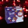 Garland “thread” 5 m, IP20, transparent thread, 50 LED, red glow, 8 modes, 220 V