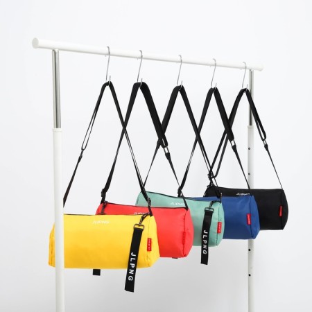 Youth bag with zipper, black color-6