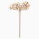 Topper for the cake wooden "Happy Birthday", balls