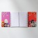 Double notebook on the crest, soft cover, size 15x12cm, 48 liters of “anime”