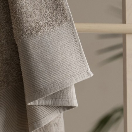 Terry towel Pasionaria "Play", 450 g, size 30x50 cm, color gray color-2