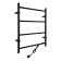 Room electrician "Electra", 500x600 mm, 4 crossbars, black