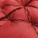 Billy swing pillow, diameter 60 cm, red color