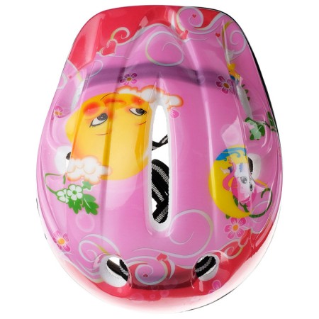 Helmet Protective Children's Onlytop OT-501, girth 52-54 cm, pink color-2