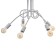 Lamp "Knot" White 5x40W E27 54x54x40 cm