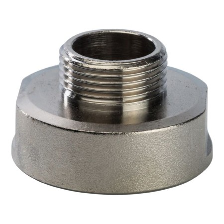Adapter Stout SFT-0008-011434, 1 1/4 "x 3/4", internal/outer thread, nickel. brass-1