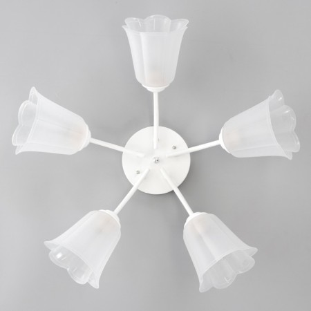 Causte "Online" (Flower) 5x15W E27 Model: BR 00211 White/Transparent-3