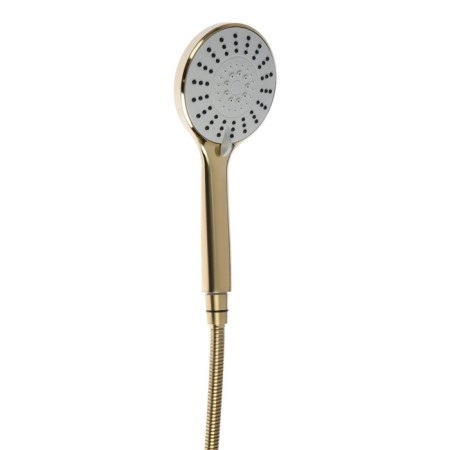 Accoona A63126AW bath mixer, single -leaf, pour 149 mm, shower set, gold-5