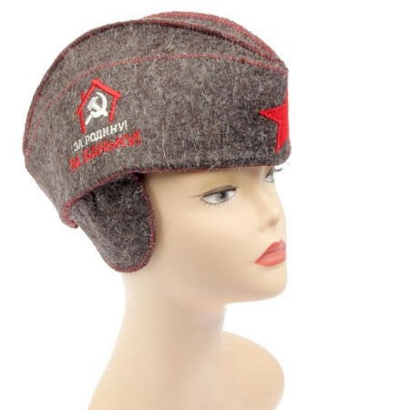 Hat Bath cap "for the homeland. For the bathhouse"-4
