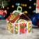 Gift box "Small house" Santa ", 12 x 12 x 16.8 cm