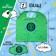Carnival set "Battle Turtle": Cloak, Mask and Nunchaki