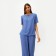 Women's costume (T -shirt, trousers) minku: enjoy Blue color, size 42