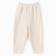 Children's pants Minaku: Fleece Soft, beige color, height 134 cm