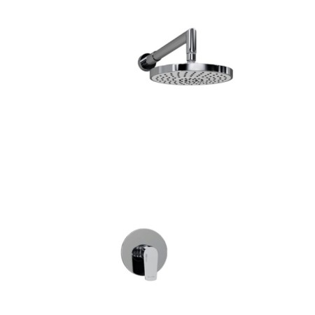 The shower system waserkraft a12629, built-in, tropical shower, brass/ABS plate, chrome 101201