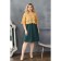 Women's dress, size 60, green color