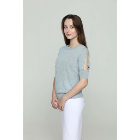 Female jumper, size XS, color Light Blue-2