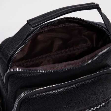 Male bag, black color-5