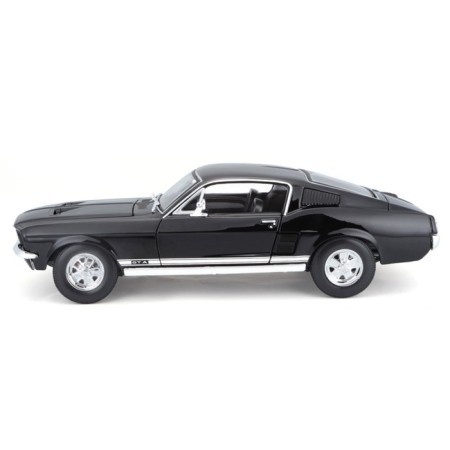 MASTO DIE-CAST 1967 Ford Mustang Fastback, 1:18, the color is dark green-8