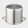 Magistro Grande stainless steel pan, 5.5 l, with a lid, capsule, induction