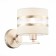 Wall lamp EVOLUCE. Sle300201-01. Almese. 1x40 W, E14, 15x20 cm, Shampan