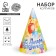 Festive paper cap “Happy Birthday”, balls, 16 cm