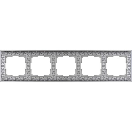 Frame for 5 post WL07-FRAME-05 color matte chromium, Material plastic