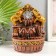 The desktop fountain from the network, the backlight "Golden Elephants under the Arch" 19x14x26 cm