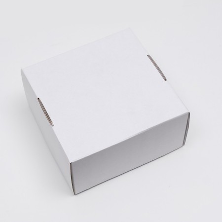 Self -assembly box, craft, white, 23 x 23 x 12 cm-1