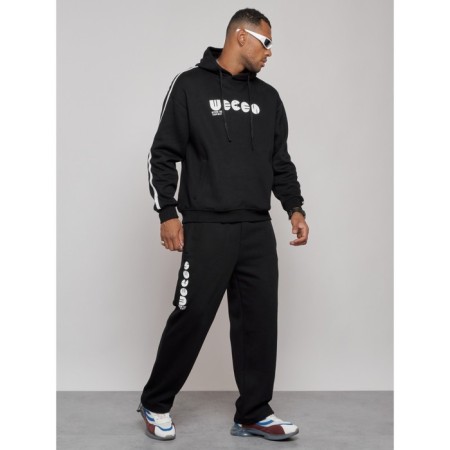 Sports suit men's, size 54, black color-2
