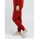 Women's pants with a company, size 54, burgundy color