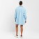 Women's costume (shirt, shorts) minku: oversize color blue, size 44