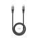 Hoco X50, Type-C cable-Type-C, 5 A, 100 W, Power Delivery, 1 m, black